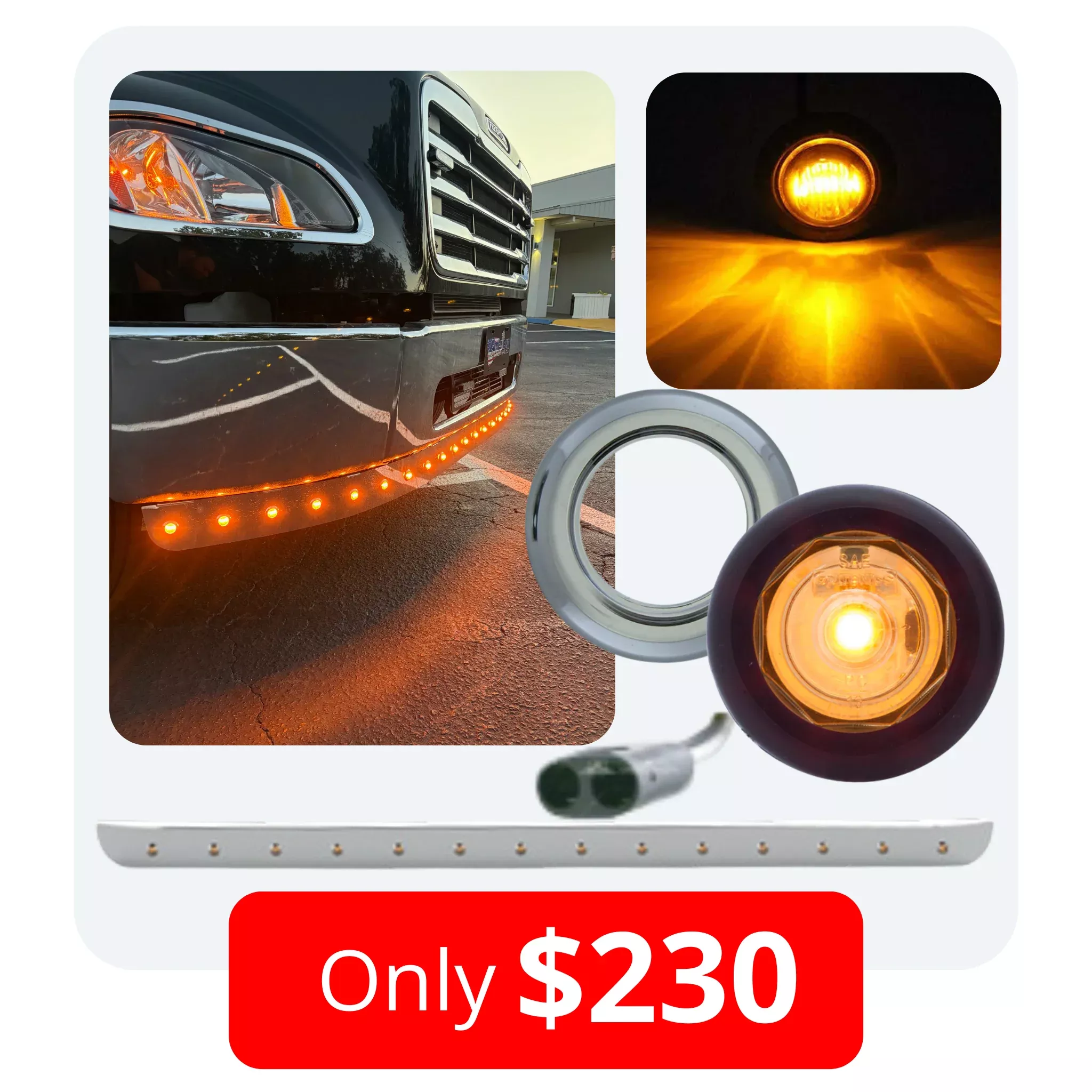 Texas Bumper Light Bar Bundle