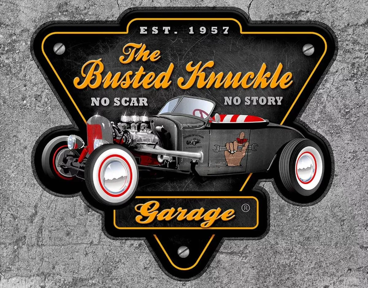 TIN SIGN BKG GARAGE-2649