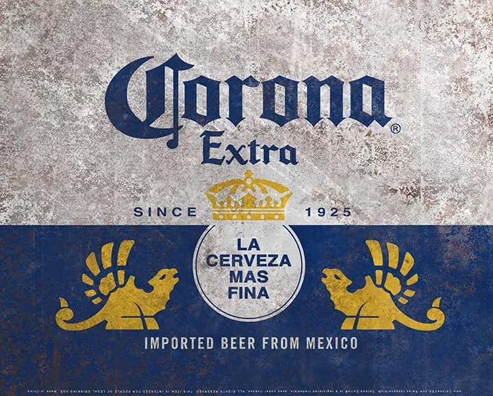 TIN SIGN CORONA EXTRA-S212512