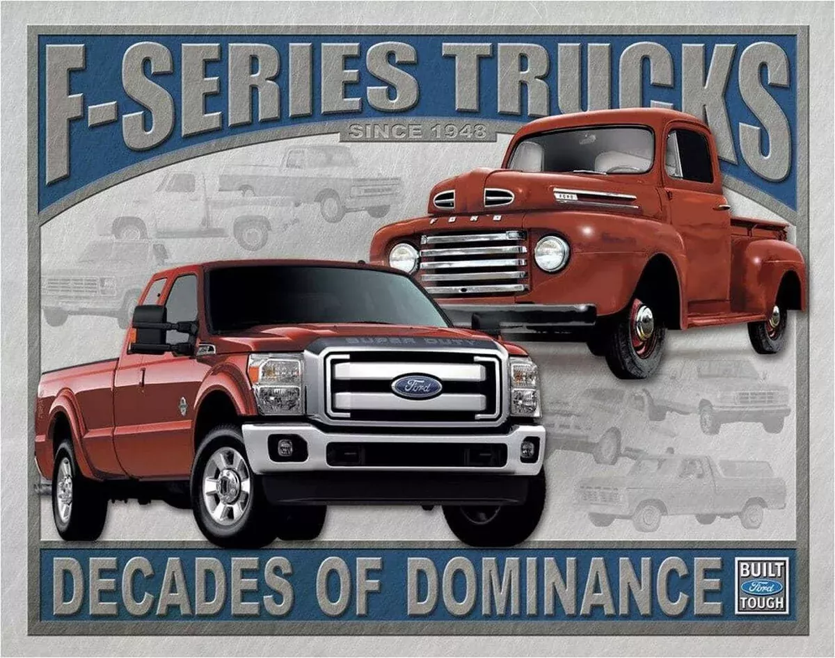 TIN SIGN FORD F-SERIES-1708
