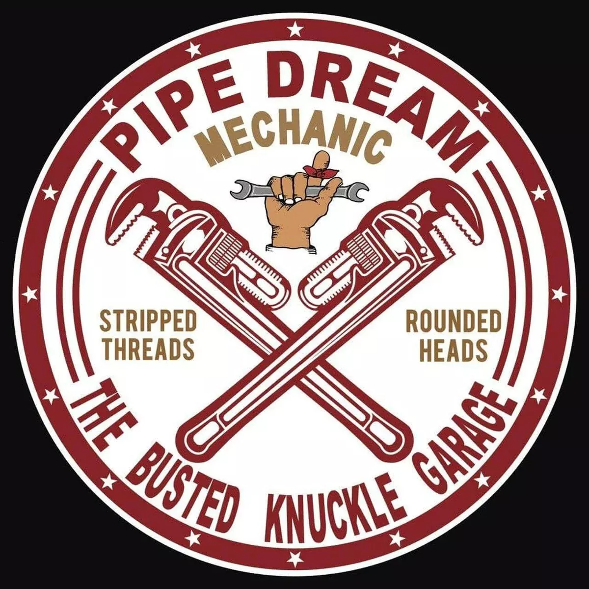 TIN SIGN PIPE DREAM-2389