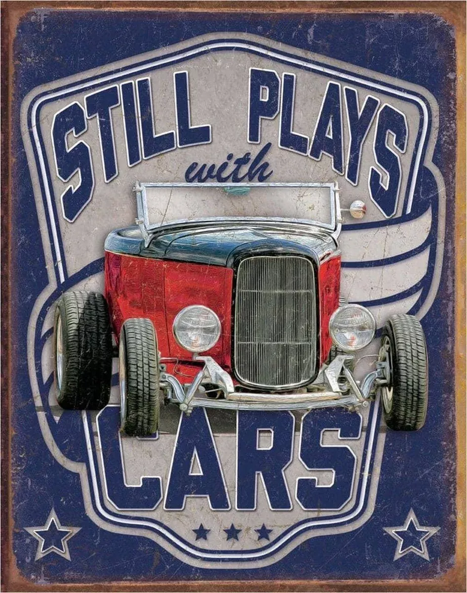 TIN SIGN STILL PLAYS-2064