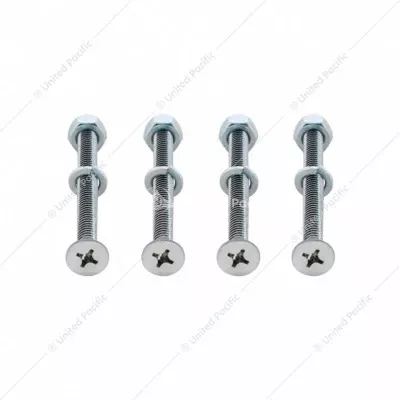 Train Horn Chrome Floor Stand Mounting Hardware Only