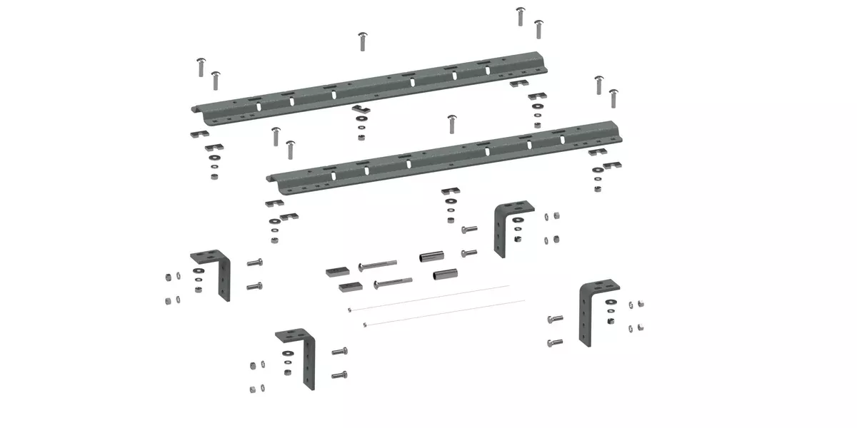 UNIV.MOUNTING RAILS-RVR3200
