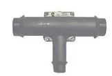 Vacuum Tee 3/8" x 3/8" x 1/4" - 10 or 100 Pack