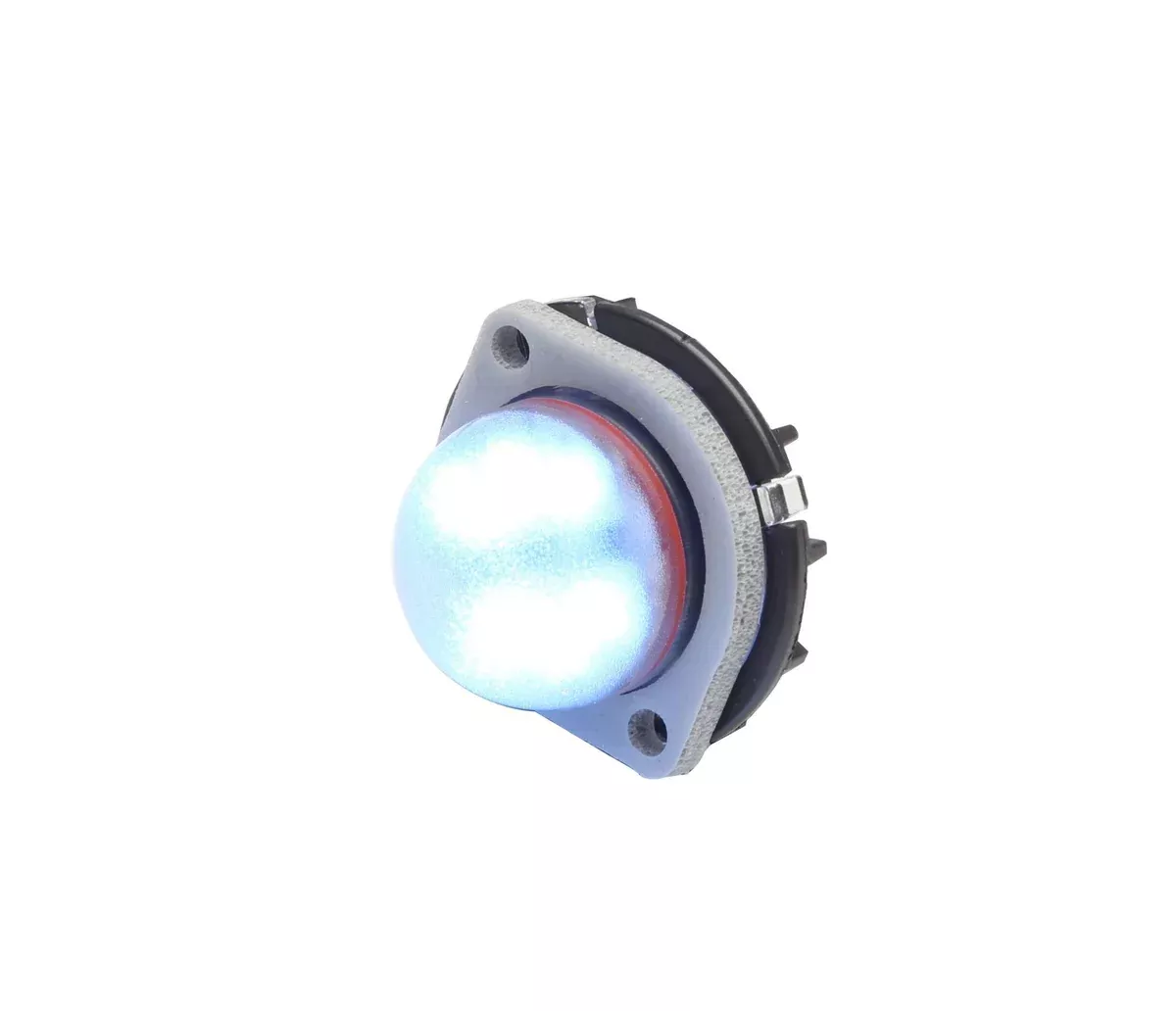 VERTEX DUO SUPER-LED WARNING LIGHT AMBER/BLUE-VTX9M