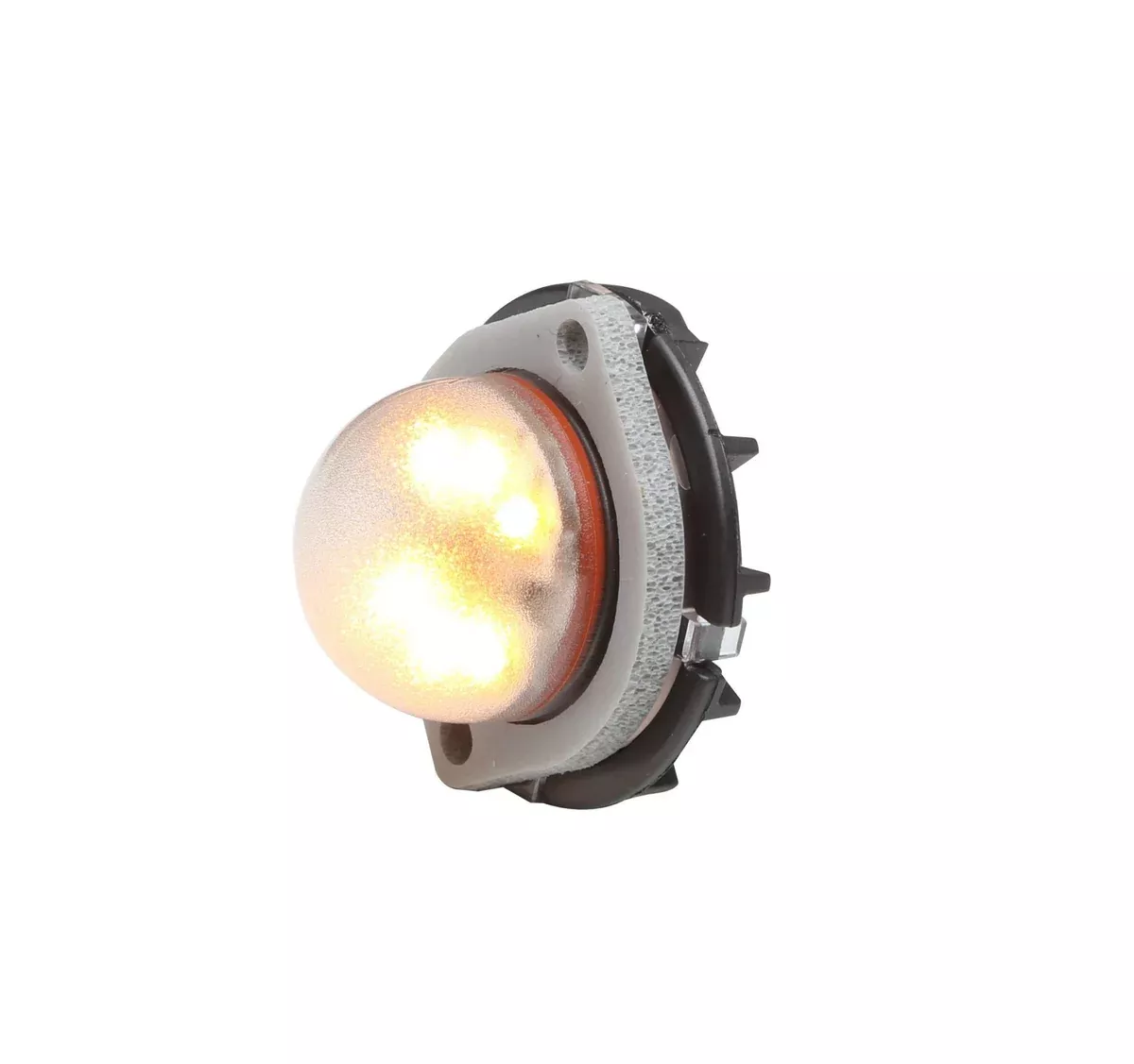 VERTEX DUO SUPER-LED WARNING LIGHT AMBER/WHITE-VTX9F