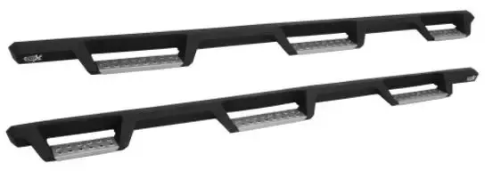 Westin HDX Stainless Drop Wheel to Wheel Nerf Step Bars Silverado/Compatible with/Replacement for Sierra 1500 Crew Cab 2019-2020 (5.5ft Bed) 56-5346852 Textured Black 1 Pair, Stainless