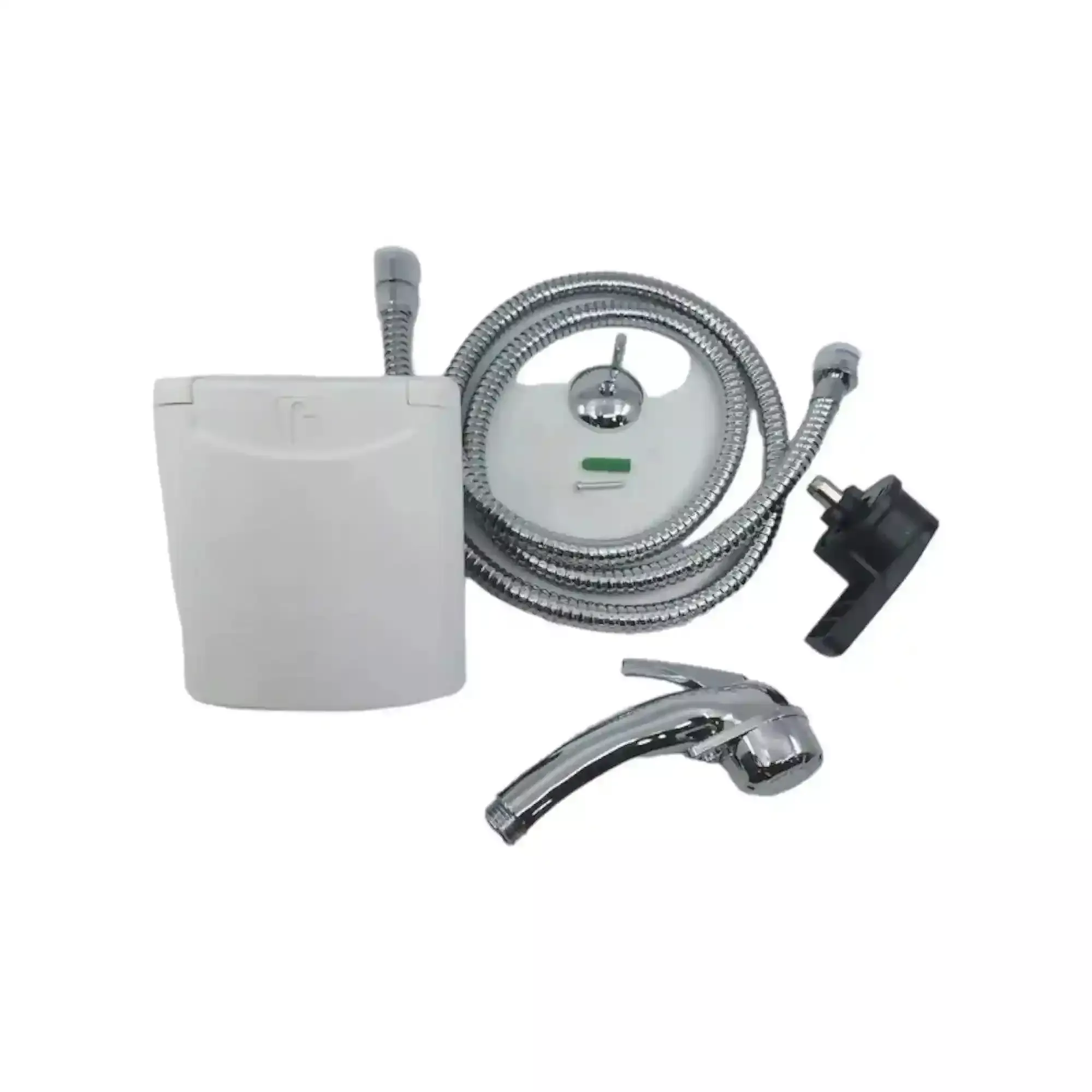 White Plug in External Shower Point