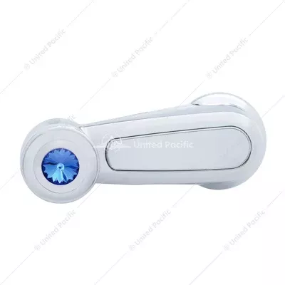 Window Crank With Blue Crystal For Peterbilt (2006+)