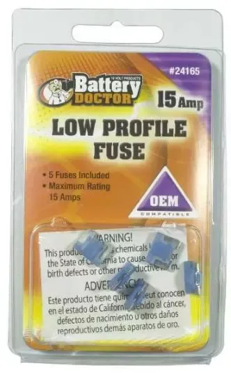 WirthCo - 24165 -Mini Fuse, 15 Amp