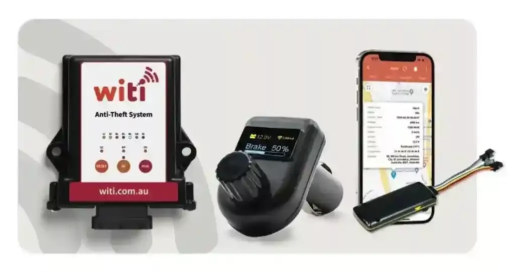 Witi Anti Theft Brake Controller and GPS Bundle