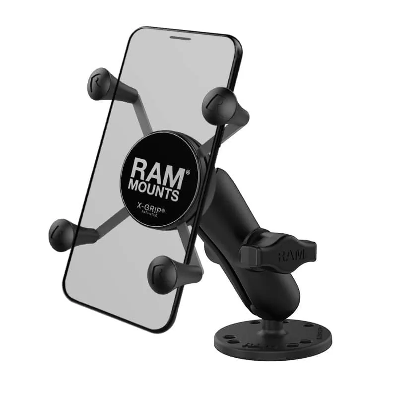 X-GRIP PHONE MOUNT WITH DRILL-DOWN BASE-B-138-UN7U