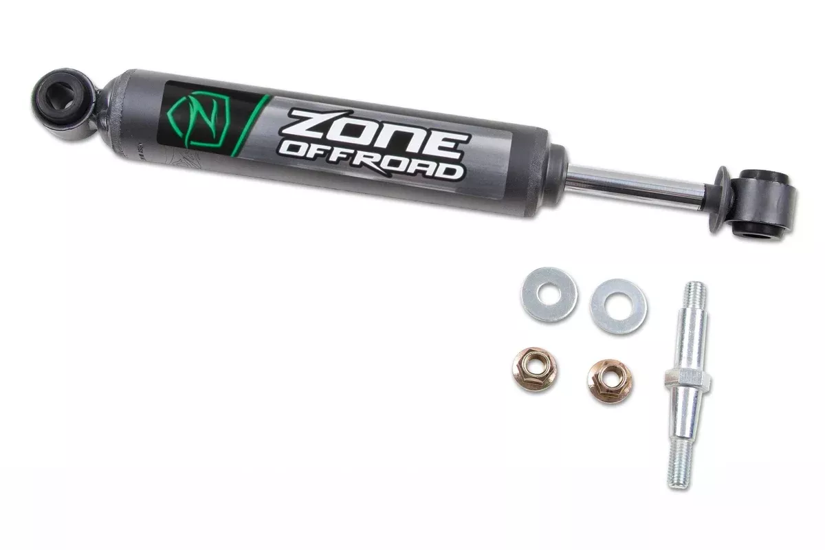ZONE OFFROAD SINGLE STEERING STABILIZER ; 00-04 S/DUTY & 00-05 EXCURSION-7301